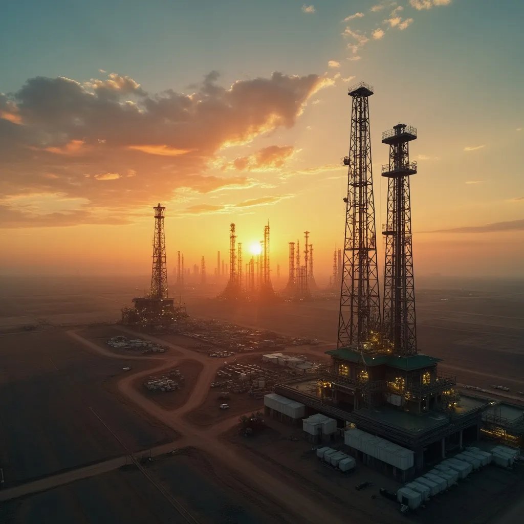Campo petrolero argentino